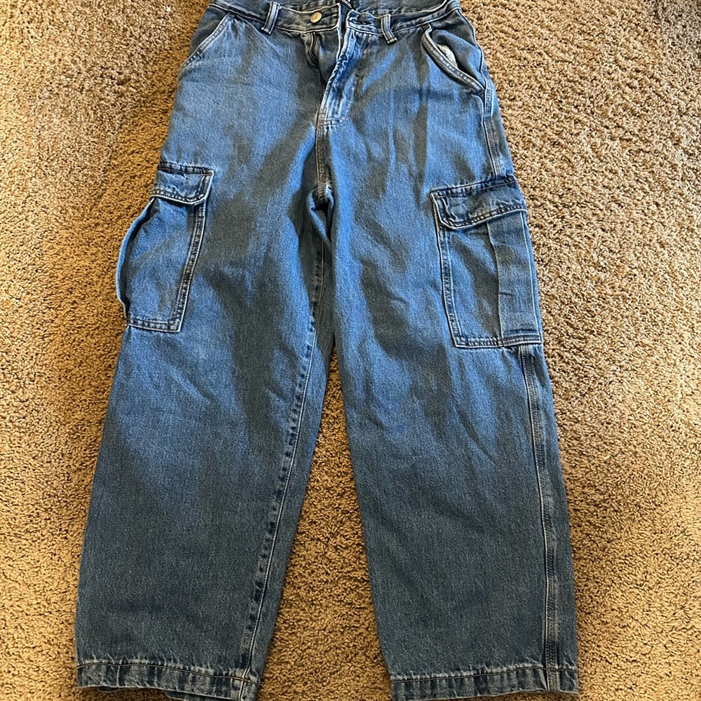 H&M Denim Cargo Pants